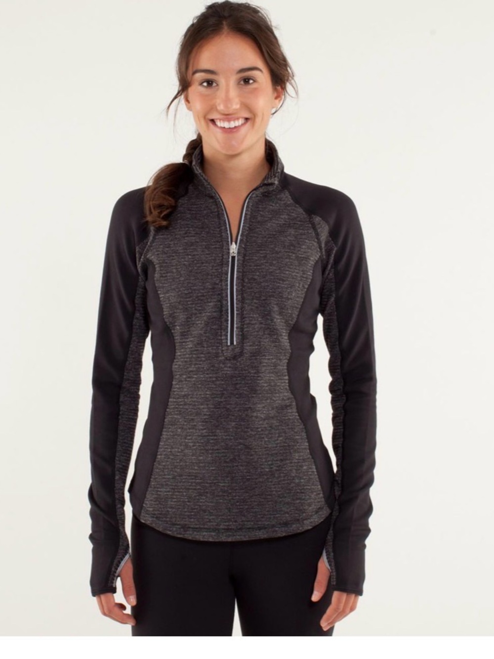 Lululemon Run - U-Turn Pullover Long Sleeve Sweater Size Small